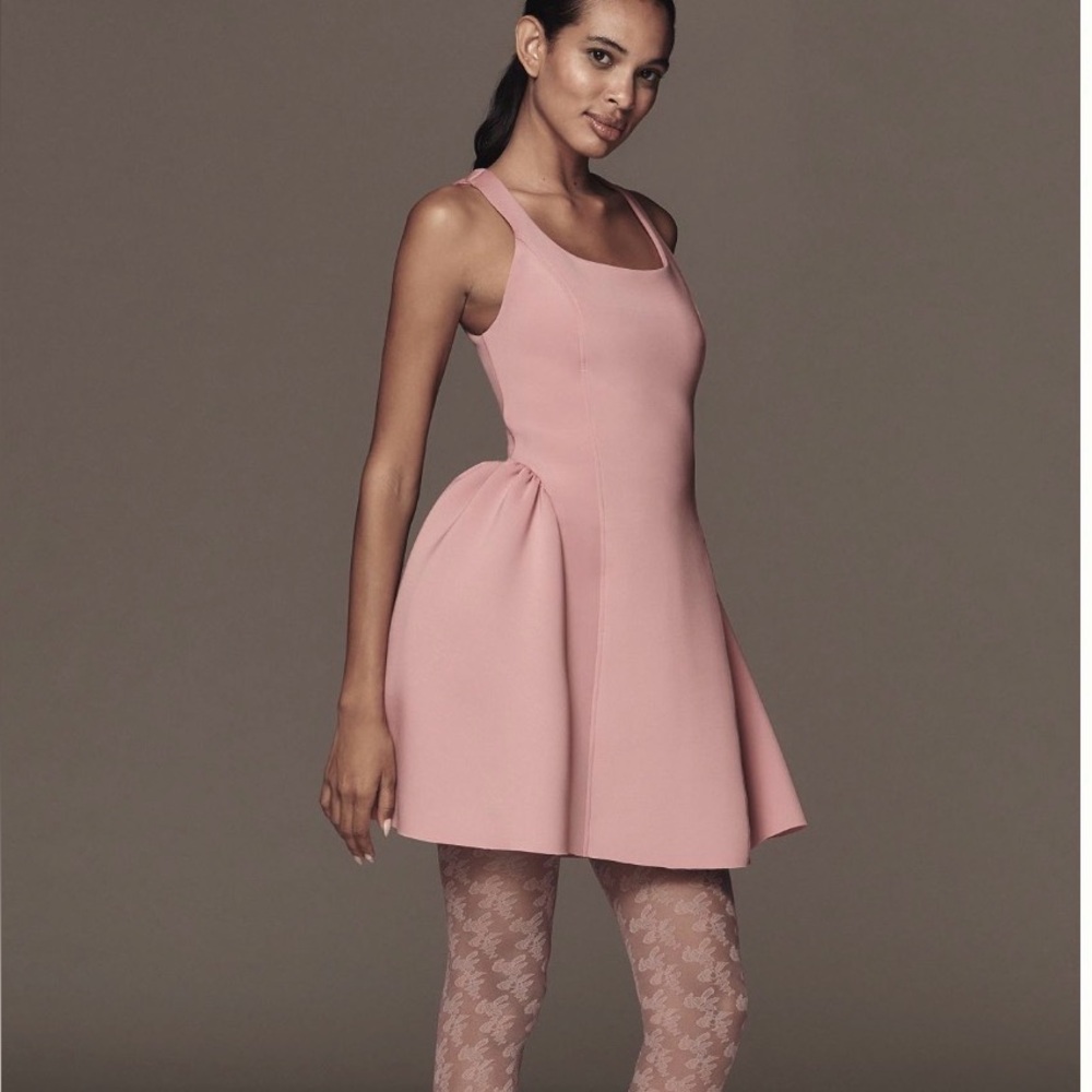 Maeve Blush Pink Mini Dress